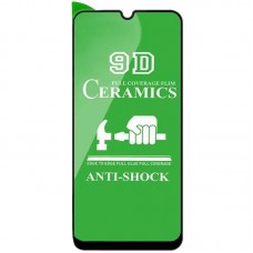 Защитное стекло Ceramics 9D Full Glue Xiaomi Redmi Note 8 (черный)