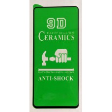 Защитное стекло Ceramics 9D Full Glue Realme C2/OPPO A1K (черный)
