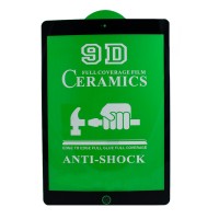 Защитное стекло Ceramics 9D Full Glue iPad mini 5 (черный)