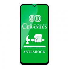 Защитное стекло Ceramics 9D Full Glue Realme 3 Pro black тех.пакет