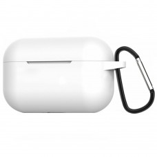 Чехол силиконовый KeepHone для Apple AirPods Pro белый