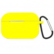 Чехол силиконовый KeepHone для Apple AirPods Pro желтый