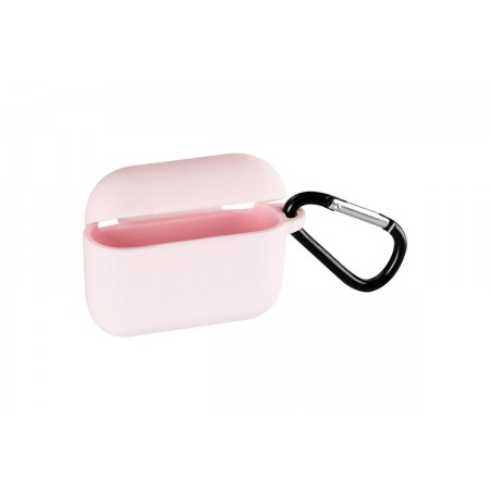 Чехол силиконовый KeepHone для Apple AirPods Pro розовый