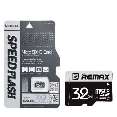 Карта памяти Remax MicroSD 32GB 10 class