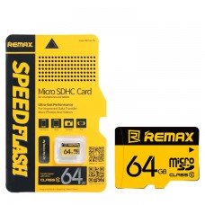 Карта памяти Remax MicroSD 64GB 10 class