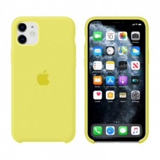 Чехол Silicone Case Original iPhone 11 №37 (Lemon yellow)
