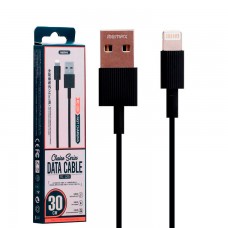 USB кабель Remax RC-120i mini Chaino 0.3m Lightning черный