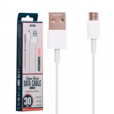 USB кабель Remax RC-120m mini Chaino 0.3m micro USB белый