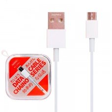 USB кабель Remax RC-120m Chaino micro USB белый