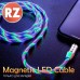 Магнитный кабель SKY micro USB (RZ) для зарядки (100 см) RGB