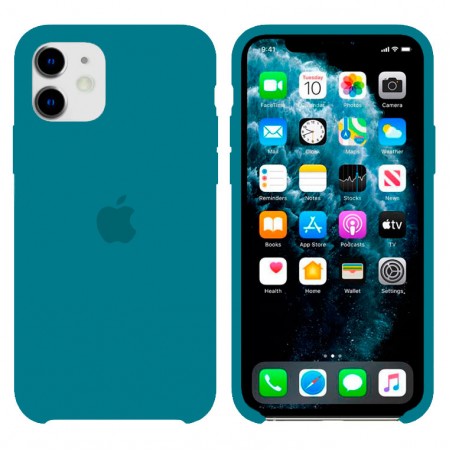 Чехол Silicone Case Original iPhone 12 Mini №57 (Pine Needle Green) (N55)