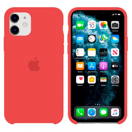 Чехол Silicone Case Original iPhone 12 Mini №14 (Red) (N14)