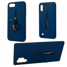 Чехол Kickstand Soft Touch iPhone 11 Pro Max темно-синий