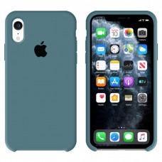 Чехол Silicone Case Original iPhone XR №61 (Grandma Ash)