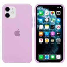 Чехол Silicone Case Original iPhone 11 № 7 (Lavender) (N07)