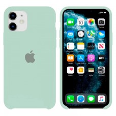 Чехол Silicone Case Original iPhone 11 №59 (Turquoise) (N64)