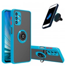 Чехол Goospery Ring Case 3в1 iPhone 12 Mini голубой