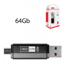 USB Флешка XO U70 USB 2.0 64Gb черный