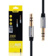 AUX кабель 3.5mm Remax RL-L200 2 метра черный