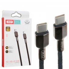 USB кабель XO NB183B Type-C - Type-C черный