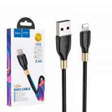 USB Кабель Hoco U92 Lightning 1.2m черный