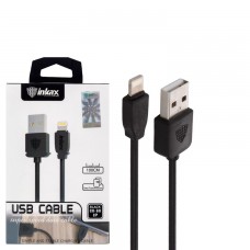 USB кабель inkax CK-60 Lightning черный