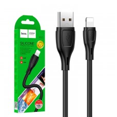 USB Кабель Hoco X61 Lightning 1m черный