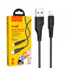 USB Кабель Hoco X58 Lightning 1m черный