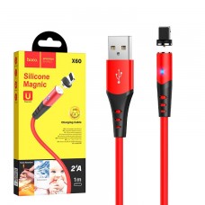 USB Кабель Hoco X60 Lightning 1m красный