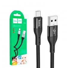 USB кабель Hoco X72 micro USB 1m черный