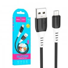 USB кабель Hoco X82 USB - micro USB 1m черный