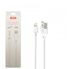 USB кабель XO NB103 Lightning 1m белый