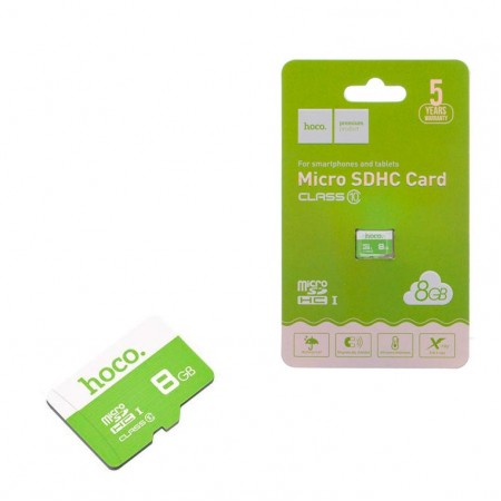 Карта памяти Hoco MicroSDHC 8GB class 10