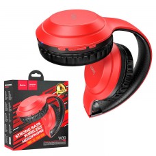 Bluetooth наушники с микрофоном Hoco W30 красные