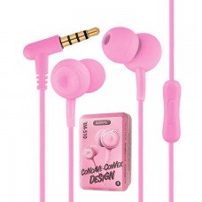 Наушники с микрофоном Remax RM-510 розовые