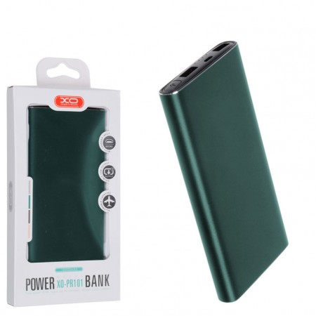 Power Bank XO PR101 10000 mAh зеленый