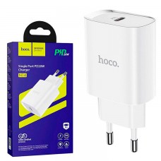 Сетевое зарядное устройство Hoco N14 PD 20W white