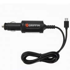 Автомобильное зарядное устройство GPS Griffin 1.5м 2.1A micro-USB тех.пакет black