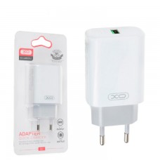 Сетевое зарядное устройство XO L85D QC3.0 1USB 18W white