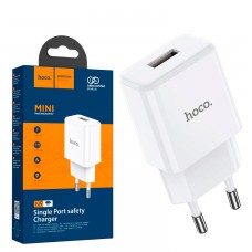 Сетевое зарядное устройство Hoco N9 1USB 2.1A white