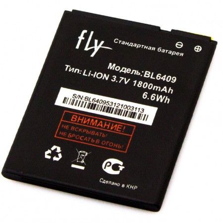 Аккумулятор Fly BL6409 1800 mAh IQ4406 AAAA/Original тех.пакет