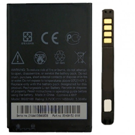 Аккумулятор HTC BG32100 1450 mAh G11 S710e, G12 S510E AAAA/Original тех.пакет