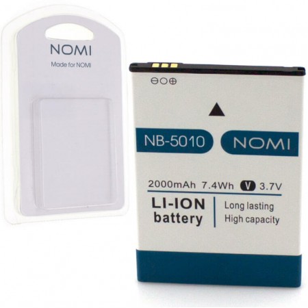 Аккумулятор NOMI NB-5010 для i5010 2000 mAh AAAA/Original пластик.блистер
