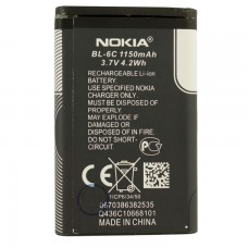 Аккумулятор Nokia BL-6C 1150 mAh AAAA/Original тех.пакет