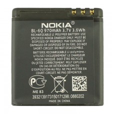 Аккумулятор Nokia BL-6Q 970 mAh AAAA/Original тех.пакет