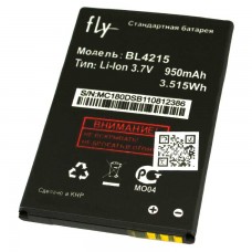 Аккумулятор Fly BL4215 950 mAh B501, MC181, Q115 AAAA/Original тех.пакет