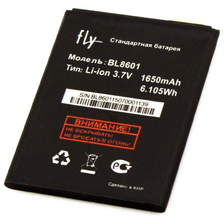 Аккумулятор Fly BL8601 1650 mAh IQ4505 AAAA/Original тех.пакет