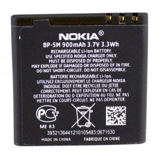 Аккумулятор Nokia BP-5M 900 mAh AAAA/Original тех.пакет