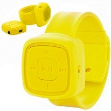 MP3 плеер с браслетом желтый