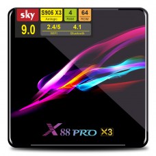 Android Smart TV приставка SKY (X88 PRO X3) 4/64 GB